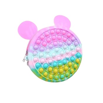 Geanta Pop it, interactiva, cu lant detasabil, Minnie, multicolor, viMAG ® Geanta Pop it, interactiva, cu lant detasabil, Minnie, multicolor, viMAG ®