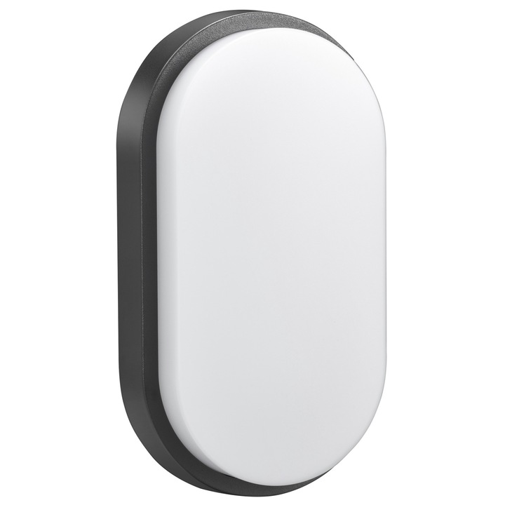 Aplica LED de perete sau tavan, MCE341 GR, IP54, 15W, alb-gri