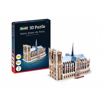 Puzzle 3D Revell Notre Dame, 39 piese Puzzle 3D Revell Notre Dame, 39 piese