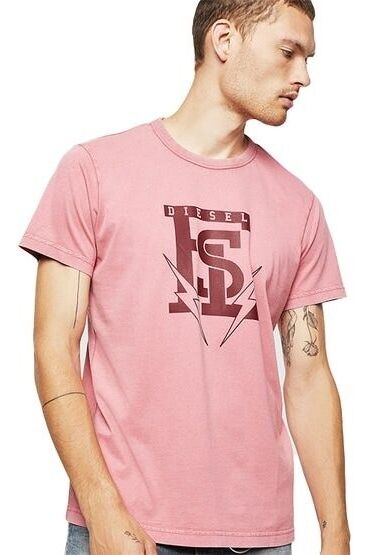 Tricou Barbati Diesel 00Szma 00SZMA, Roz
