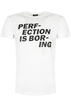 Tricou Barbati Diesel 00Sm0F 00SM0F, Alb Tricou Barbati Diesel 00Sm0F 00SM0F, Alb