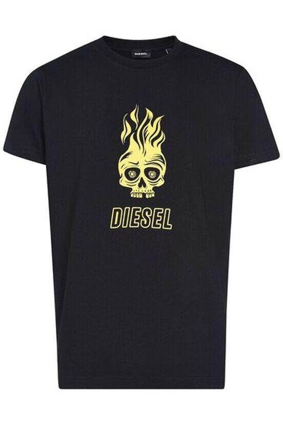 Tricou Barbati Diesel 00Sy75 00SY75, Negru, S