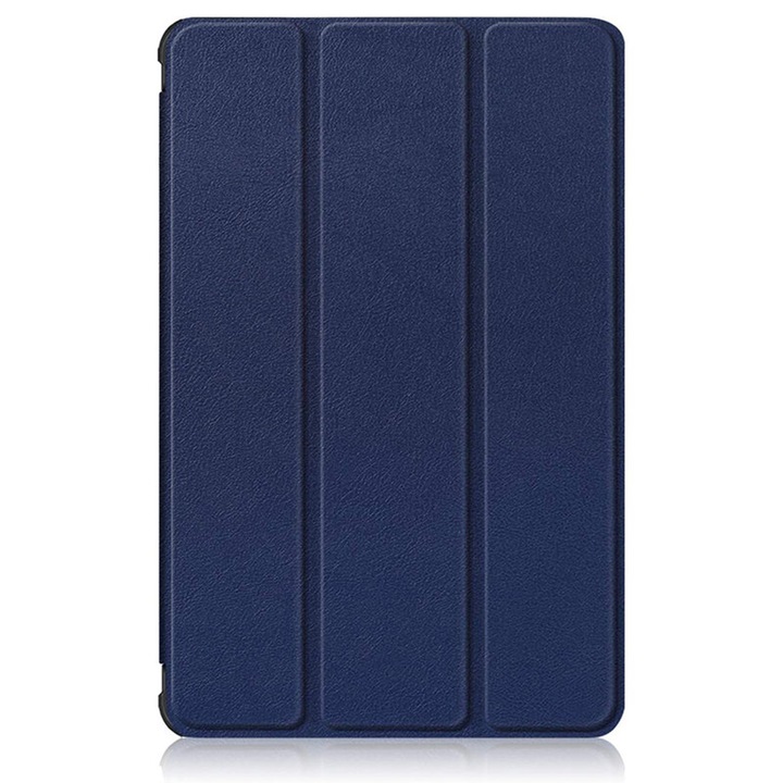 Кожен калъф за таблет Samsung Galaxy Tab A7 Lite 8.7 inch T220 / T225 (2021), Пълна защита с функция Стойка, Най-високо качество, Син