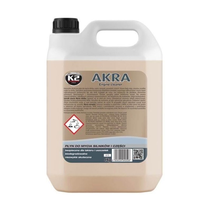 Solutie curatat motorul pe exterior, degresant, 5L, K175 AKRA K2