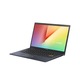 Asus VivoBook S14 S413EA-EK1745 14" FullHD laptop, Intel® Core™ i3-1115G4, 8GB, 512GB SSD, Intel® UHD Graphics , FreeDOS, Magyar billentyűzet, Fekete