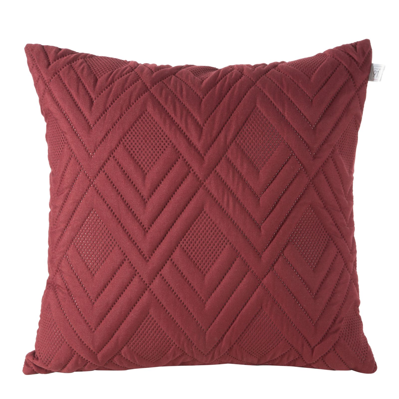 Fata de perna decorativa Design91 ALARA-1 40x40 Bordo