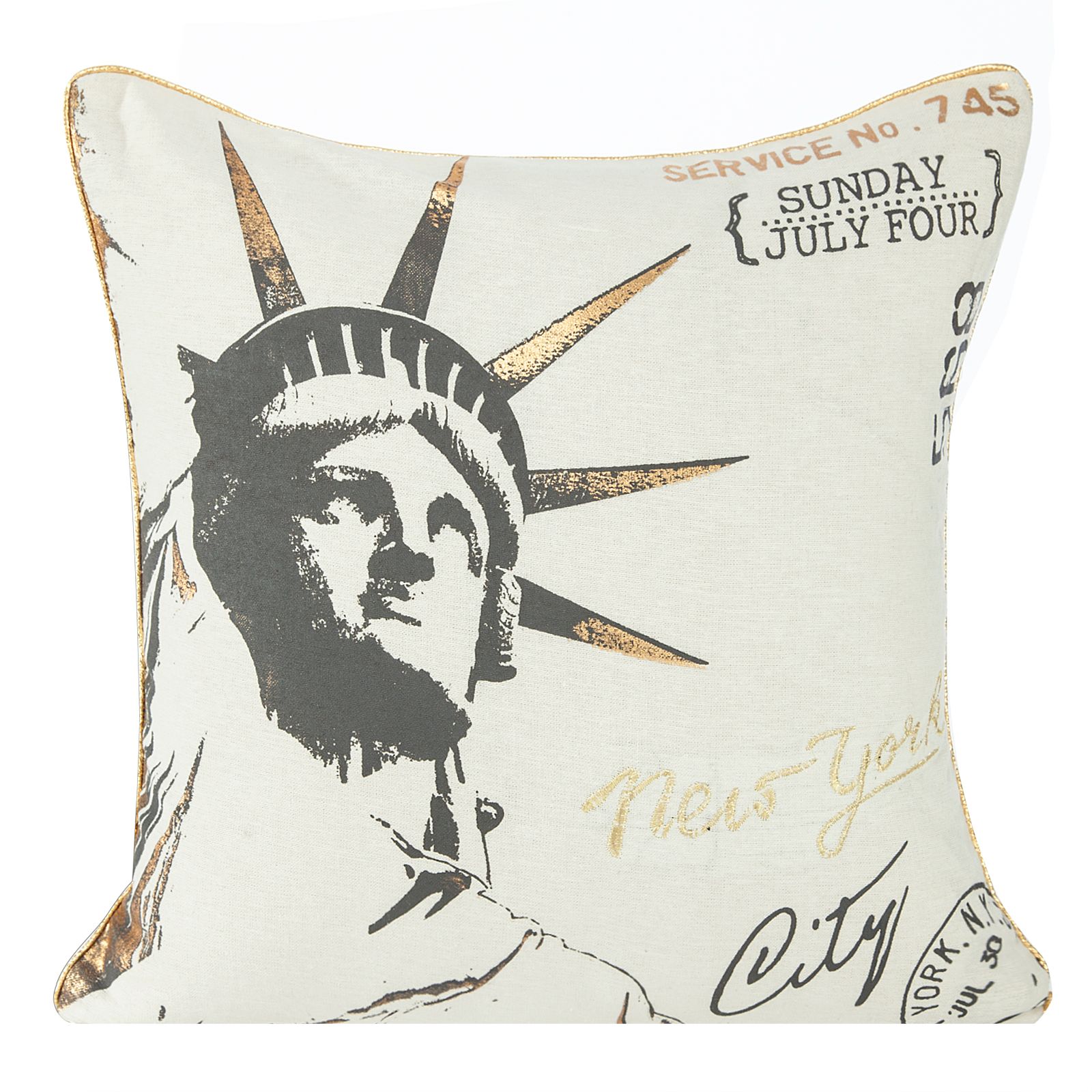 Fata de perna decorativa Eurofirany CITY 40x40 Multicolor 1