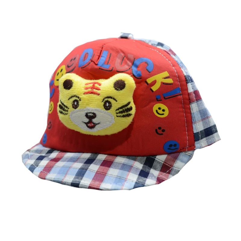 Sapca pentru baieti Mini Junior 170710-1, Rosu 44-46