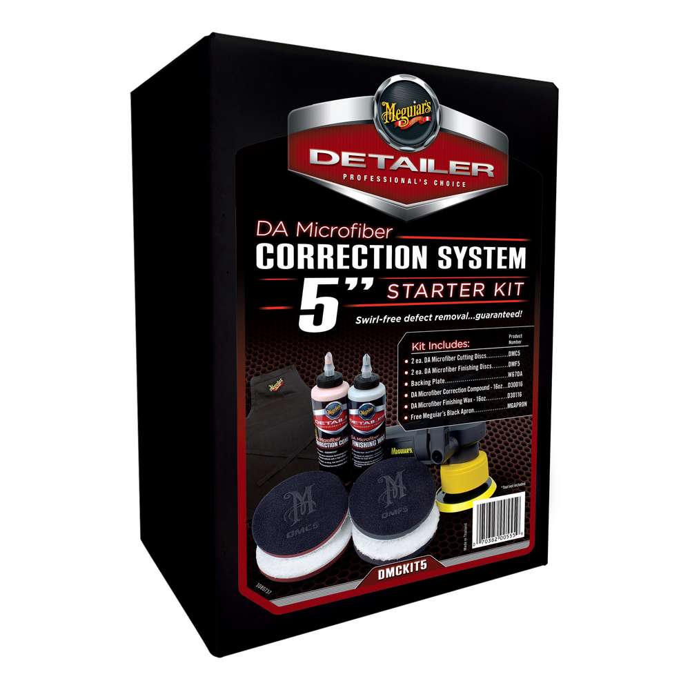 Set Polish Meguiar's DA Microfiber Correction System, 140mm
