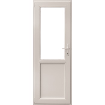 Usa termopan, Aplast, PVC, 4 camere, 860mm x 2040mm, Alb, deschidere pe stanga Usa termopan, Aplast, PVC, 4 camere, 860mm x 2040mm, Alb, deschidere pe stanga