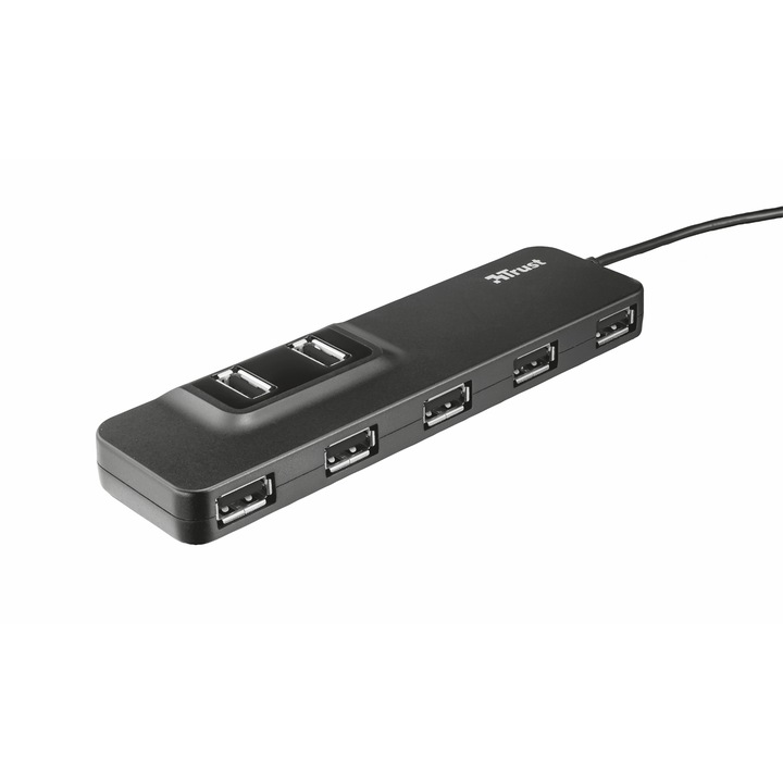 Hub USB Trust Oila, 7 porturi USB 2.0