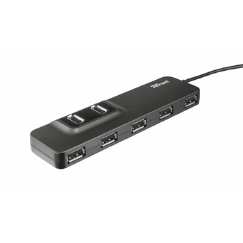 Hub USB Trust Oila, 7 porturi USB 2.0 Hub USB Trust Oila, 7 porturi USB 2.0