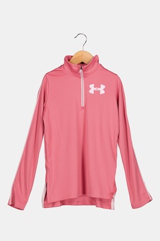 Under Armour, Bluza sport cu fermoar scurt, pentru alergare Tech™, Roz, 160-170 CM Standard Under Armour, Bluza sport cu fermoar scurt, pentru alergare Tech™, Roz, 160-170 CM Standard