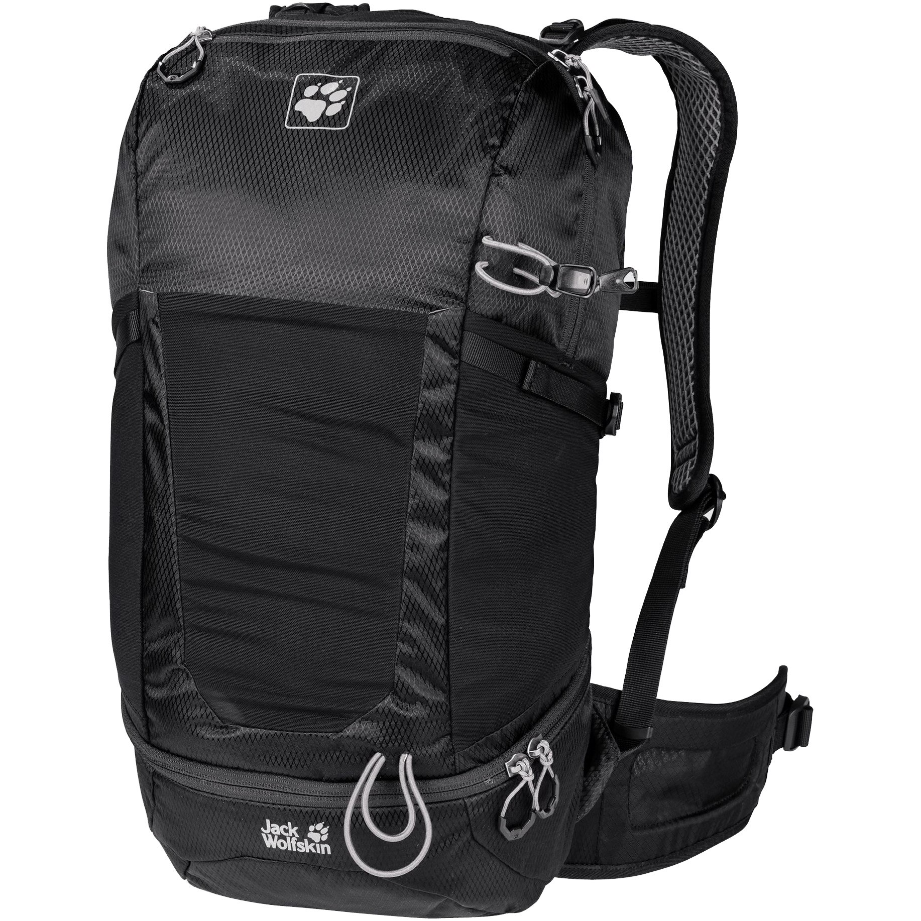 Rucsac drumetie Jack Wolfskin Kingston 22 Pack Unisex, Black, One size