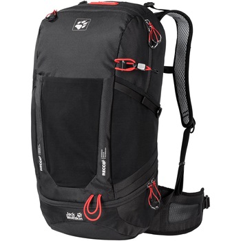 Rucsac drumetie Jack Wolfskin Kingston 30 Pack Recco Unisex, Black, One size Rucsac drumetie Jack Wolfskin Kingston 30 Pack Recco Unisex, Black, One size