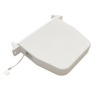 Tabachera pentru snur / panglica rulouri exterioare aluminiu, universal, alb