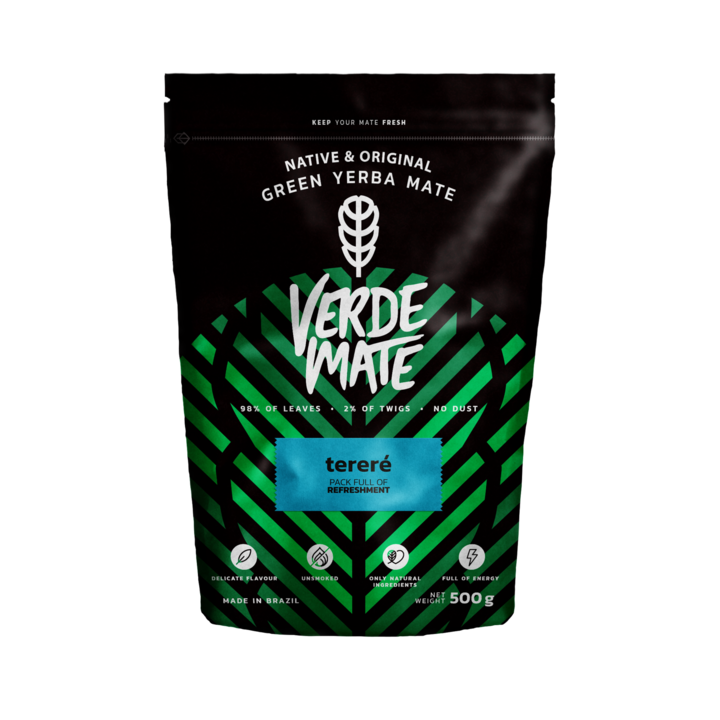 Зелен Чай Verde Mate Green Terere, Yerba Mate, Плодове, 0, 5 Кг
