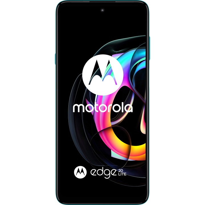 Смартфон Motorola Edge 20 Lite, 128GB, 8GB RAM, 5G, Lagoon Green