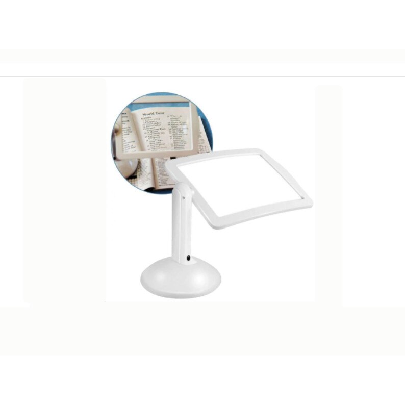 Настолна лупа с LED осветление, Pure Sunny™, 3 X увеличение, по-ярък ...