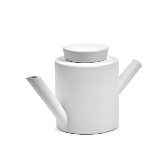 Ceainic alb-Catherine Lovatt, Alb, Ceramica, 820 ml