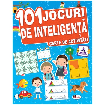 101 jocuri de inteligenta carte de activitati, Dreamland Publications 101 jocuri de inteligenta carte de activitati, Dreamland Publications