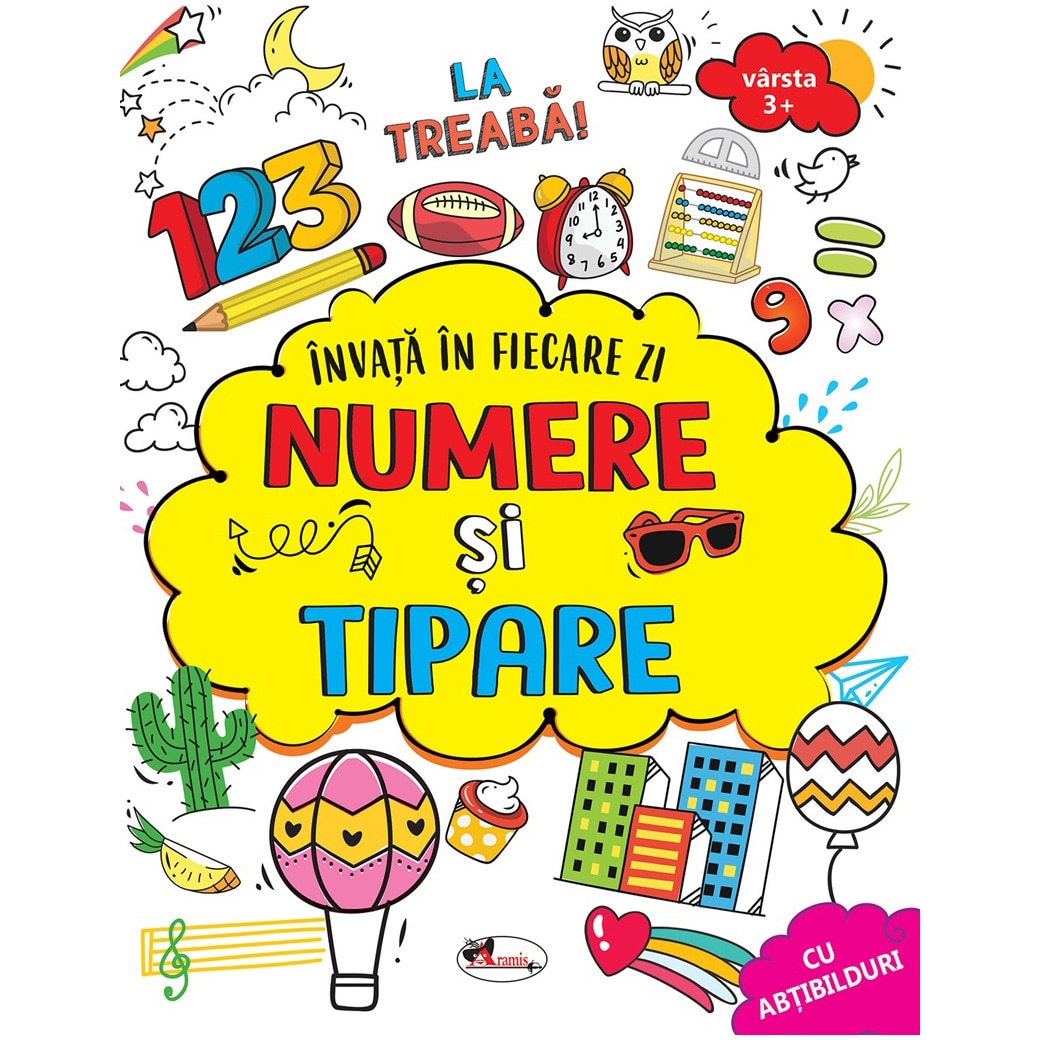 Invat in fiecare zi numere si tipare 3+ , Dreamland Publications