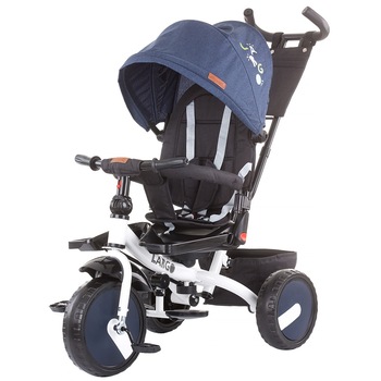 Tricicleta cu sezut reversibil Chipolino Largo cobalt Tricicleta cu sezut reversibil Chipolino Largo cobalt