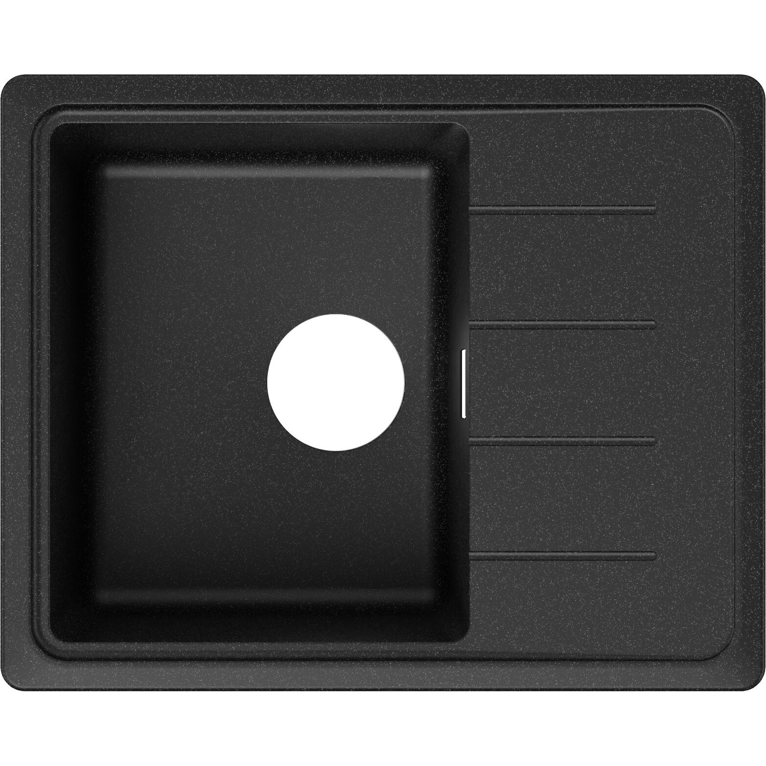 Chiuveta de Bucatarie Granit 62x50 cm, Kopenhaga 620 din Primagran, Grafit