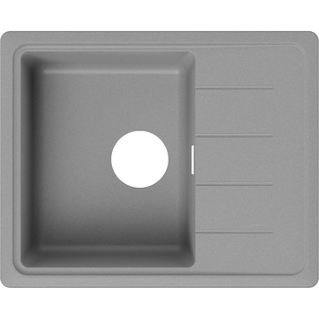 Chiuveta de Bucatarie Granit 62x50 cm, Kopenhaga 620 din Primagran, Gri Chiuveta de Bucatarie Granit 62x50 cm, Kopenhaga 620 din Primagran, Gri