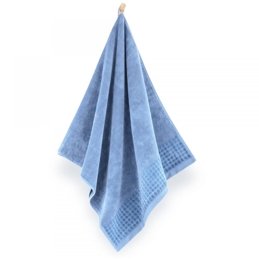 Prosop baie PAULO-3 Zwoltex, 70x140, Albastru, 100% Bumbac egiptean