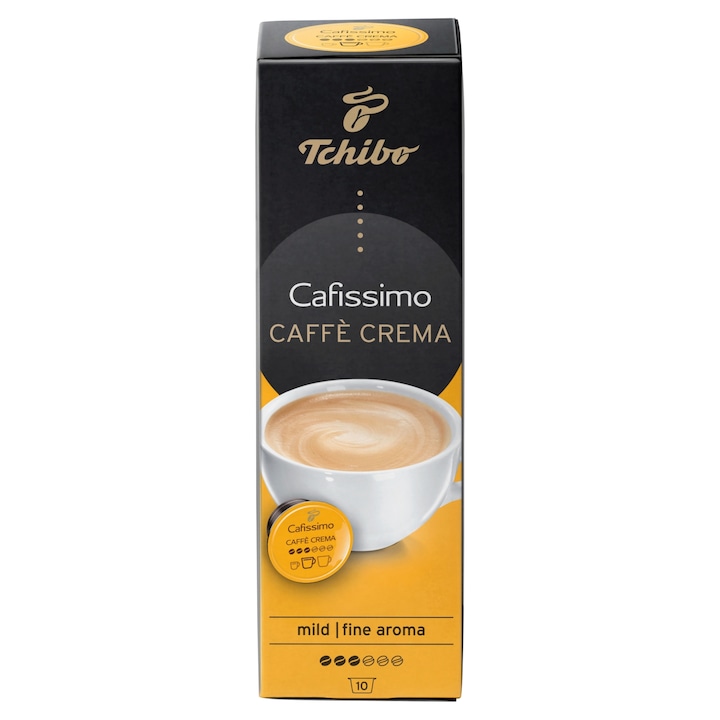 Tchibo Cafissimo Caffè Crema Fine Aroma kávékapszula, 10 db, 70 g