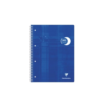 Caiet cu puncte si microperforatii Dot.book by Claire Fontaine, albastru, 29.7 cm x 22.5 cm, 80 file Caiet cu puncte si microperforatii Dot.book by Claire Fontaine, albastru, 29.7 cm x 22.5 cm, 80 file