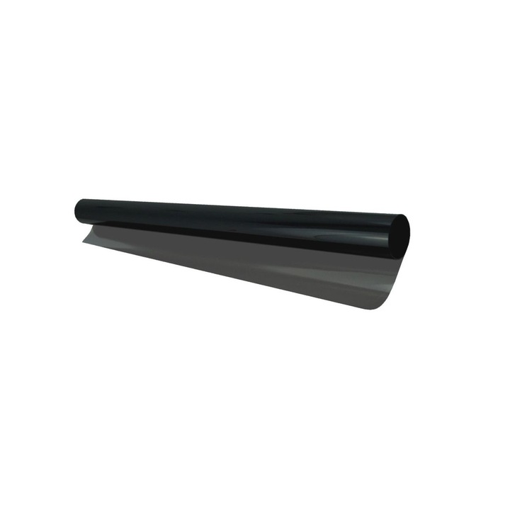 Folie Fumurie Pentru Geamuri Dark Black 0.75 X 3M (15%)