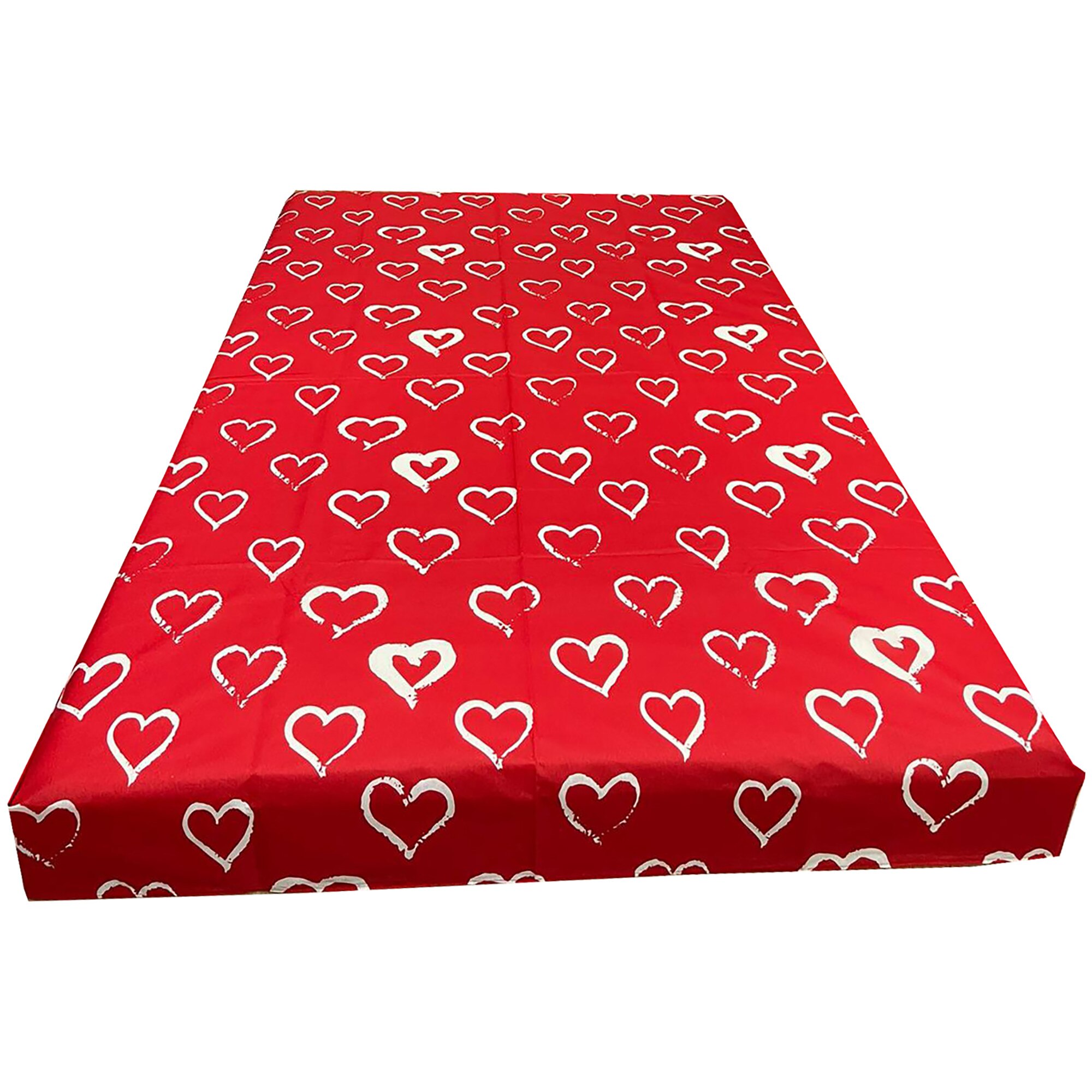 Cearceaf rosu 250x215cm pentru pat dublu, pentru saltea mai mare de 180cm, 