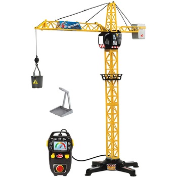 Macara Dickie Toys Gigant ,cu telecomanda si accesorii, 100 cm inaltime Macara Dickie Toys Gigant ,cu telecomanda si accesorii, 100 cm inaltime
