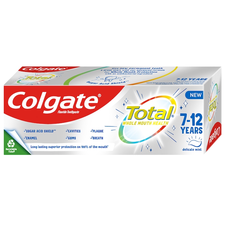 Colgate Total Junior, fogkrém, 50ml