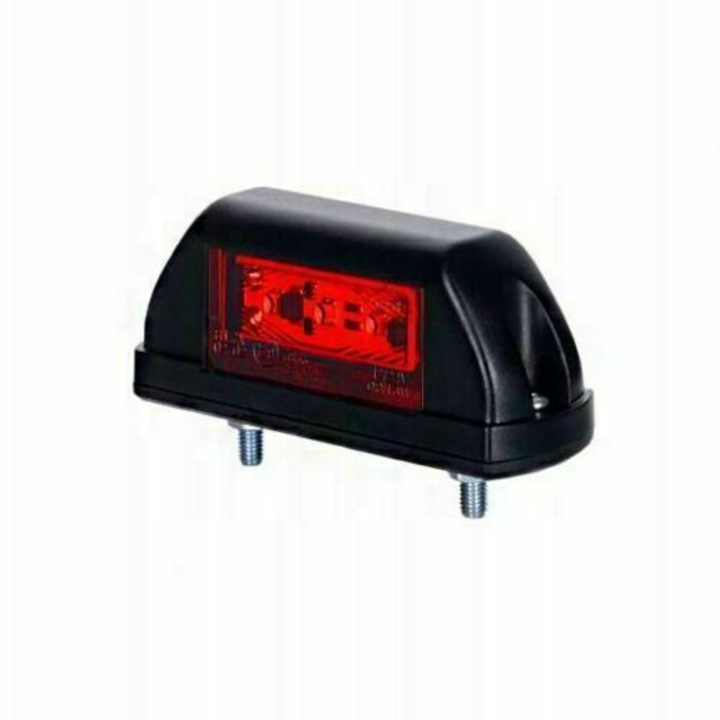 LED Lampa Laterala Flexzon, 6 SMD Leduri, 12V - 24V, Alba si Rosu, E-Mark