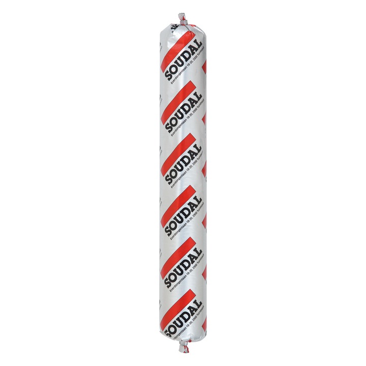 Silicon negru Silirub 2, pentru constructii si sticla, 600 ml