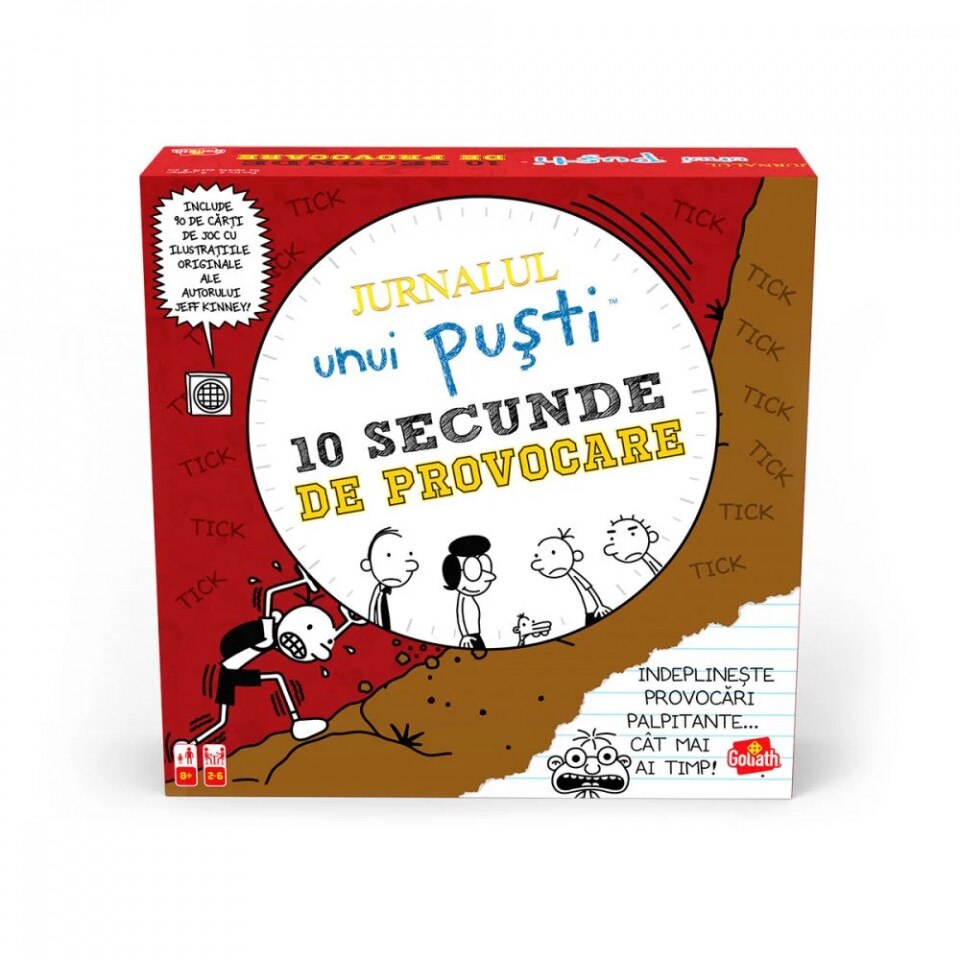 Joc Jurnalul unui pusti, 10 secunde de provocare
