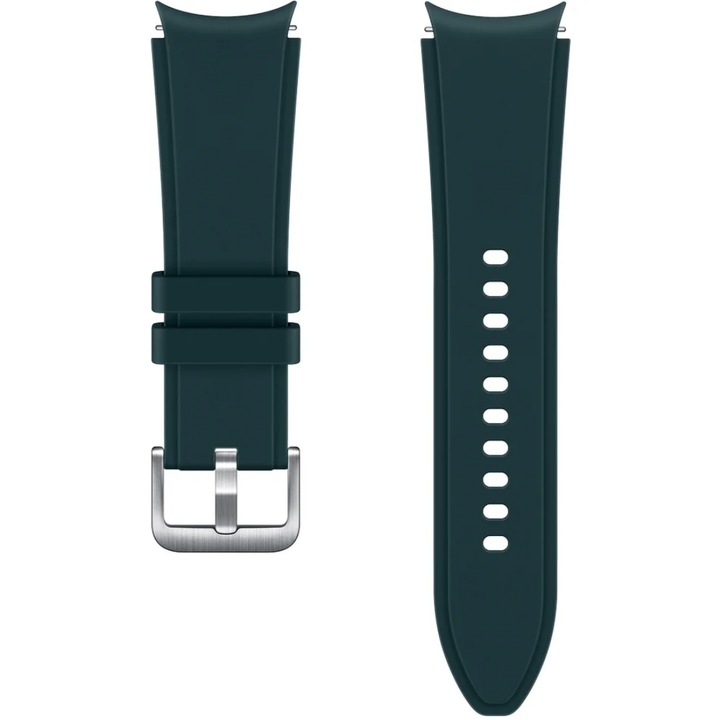 Curea smartwatch Samsung Ridge Sport Band pentru Galaxy Watch 4 / 4 Classic (20mm, S/M), Verde