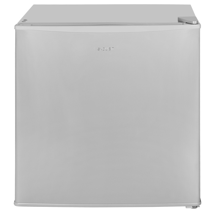 Хладилник мини бар Exquisit KB05-V-150F, С компресор, Клас F, Механичен контрол, 51 см, 41 л, Сив