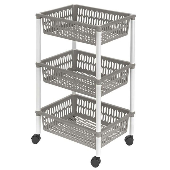 Heidrun Cos 40x30x66cm cu roti Guapissimo 3