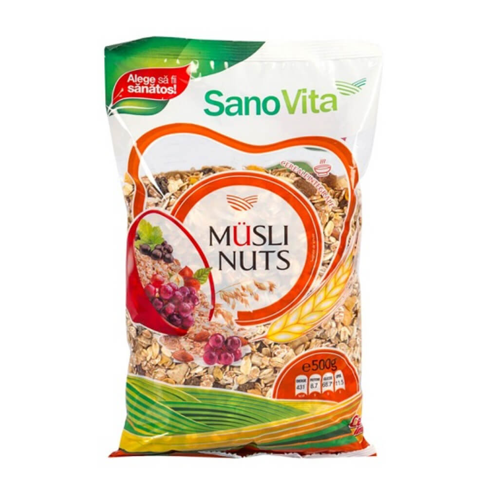 Musli Nuts Sano Vita 500g