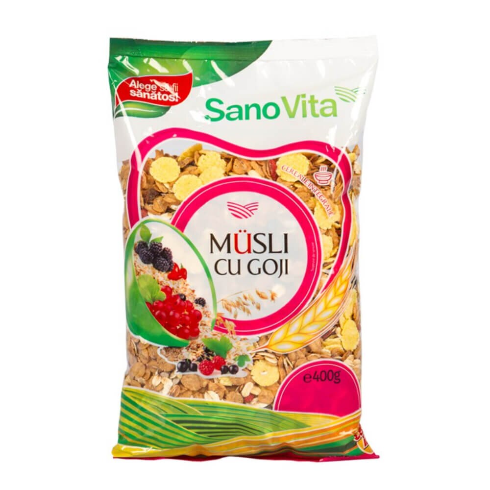Musli cu Goji Sano Vita 400g