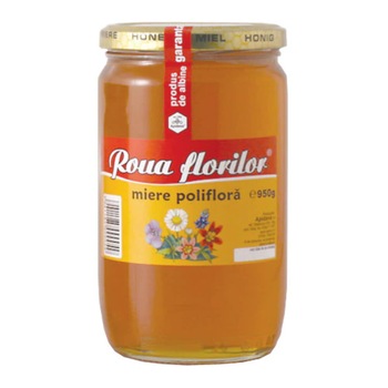 Miere Poliflora Apidava Roua Florilor 950g Miere Poliflora Apidava Roua Florilor 950g