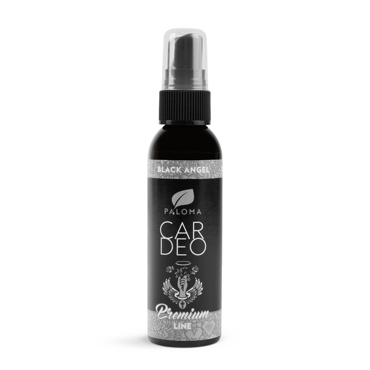 Odorizant auto Paloma Premium Car Deo Black Angel - 65 ml