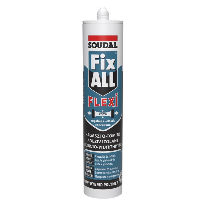 Adeziv etansant polimer-hibrid Fix ALL Flexi, maro, 290 ml