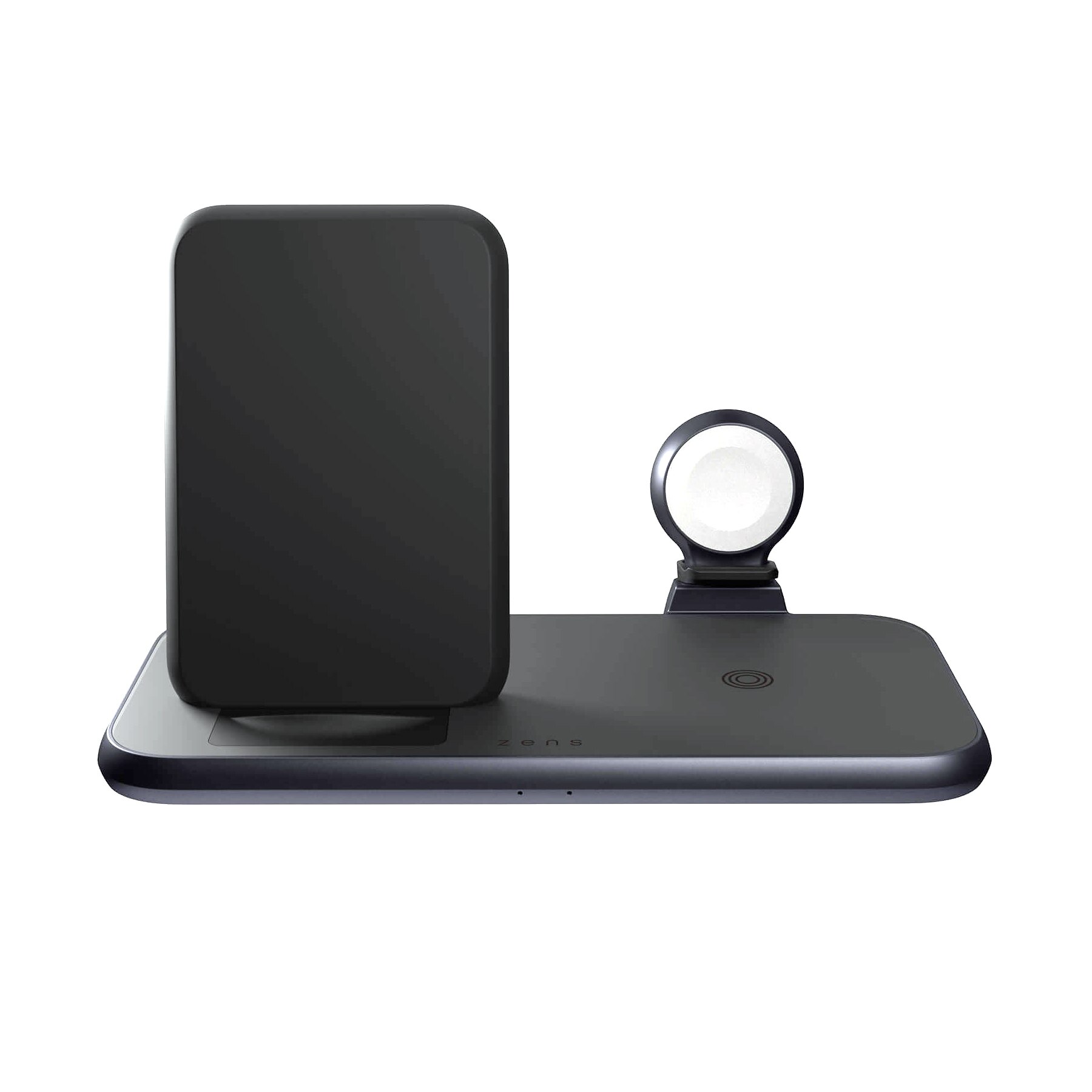 Incarcator wireless 4in1 Zens Aluminium Series, Stand, Apple Watch, USB-C Charger, 45W, Qi, black