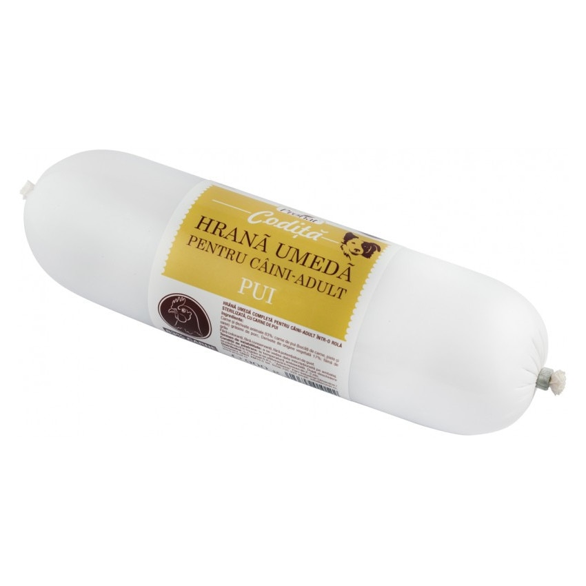 Hrana umeda pentru caini, de pui, 900 g