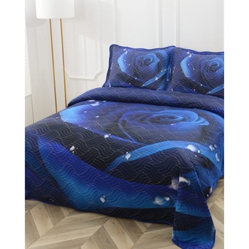 Cuvertura de Pat cu 2 Fete, 3 Piese, Bumbac Finet, CVP3-01 Cuvertura de Pat cu 2 Fete, 3 Piese, Bumbac Finet, CVP3-01